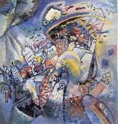 Wassily Kandinsky Moszkva Voros ter oil